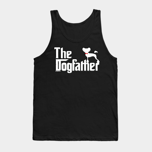 Chinese Crested Shirt - Chinese Crested dad Tank Top by dogfather